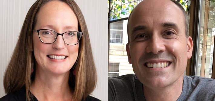 photo of Sarah McMullen and Andy French