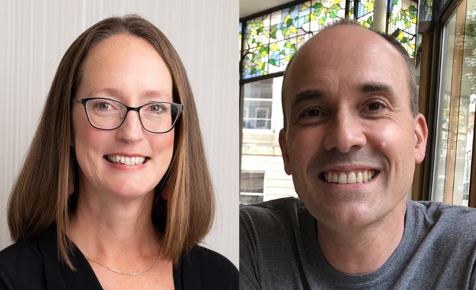 photo of Sarah McMullen and Andy French